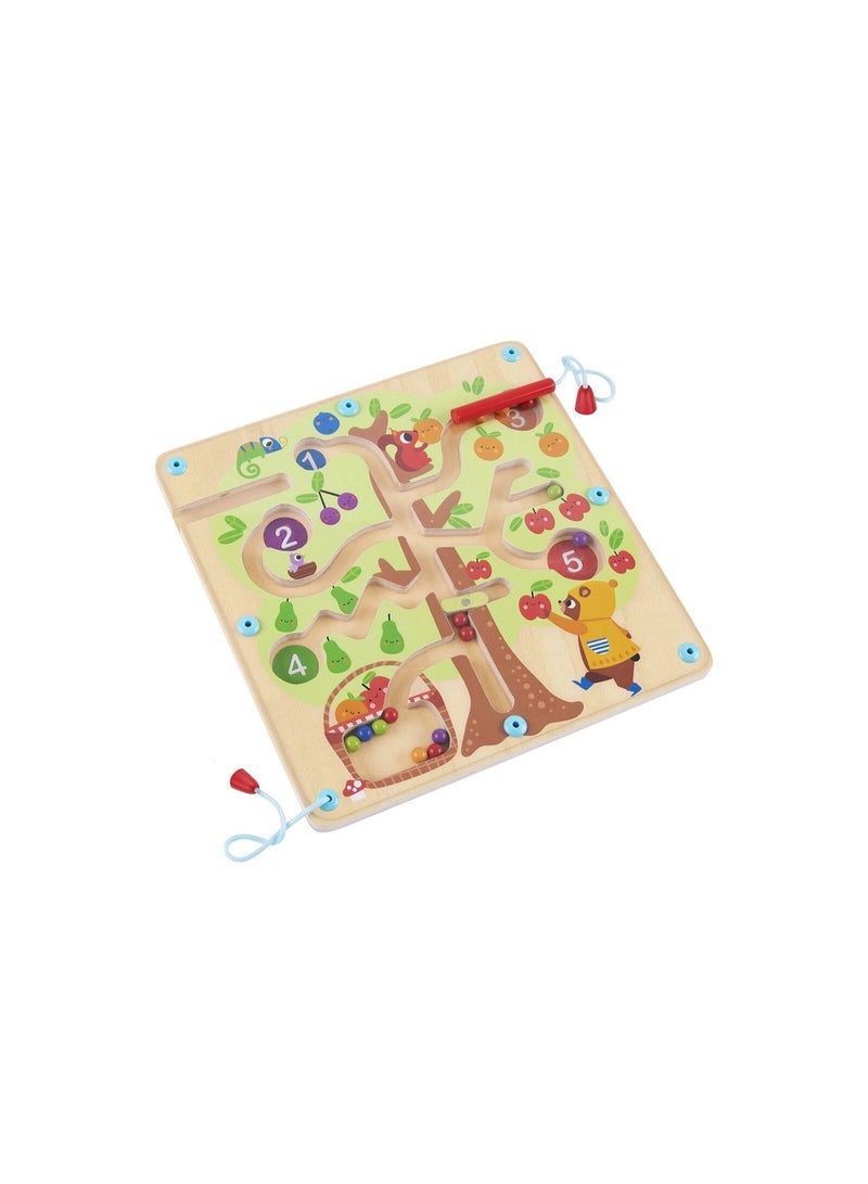 Tooky Toy Montessori Wooden Maze - Tree - Image 2